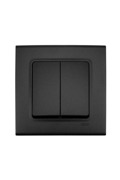 VİKO LİNNERA LİFE GECE SİYAHI KOMÜTATÖR ÇERÇEVELİ