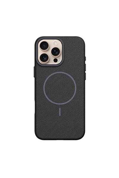 U-K Apple iPhone 11 Uyumlu Beats Magsafe Deri Görünümlü Silikon Kılıf Kapak