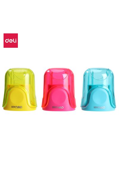 Deli ER01100 2-Hole Sharpener -12pcs– ideal for school and office use