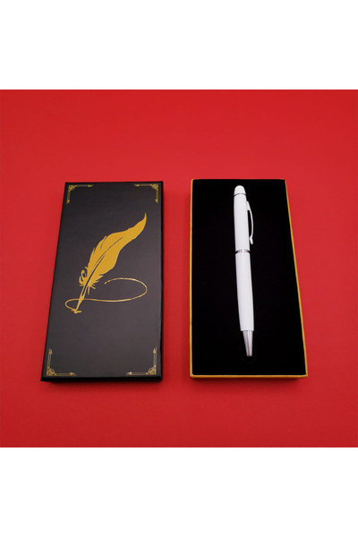 Fixport قلم حبر جاف أبيض