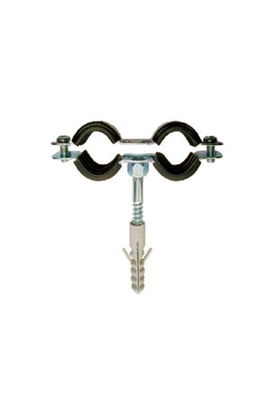 MK Double Pipe Clamp With Gasket 1/"/32-36Mm