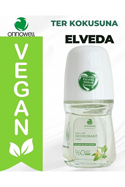 ONNOWELL Ter Kokusu Ve Ter Önleyici Roll-on - Vegan, Alüminyum Ve Paraben Içermez, Unisex, Doğal Içerikli