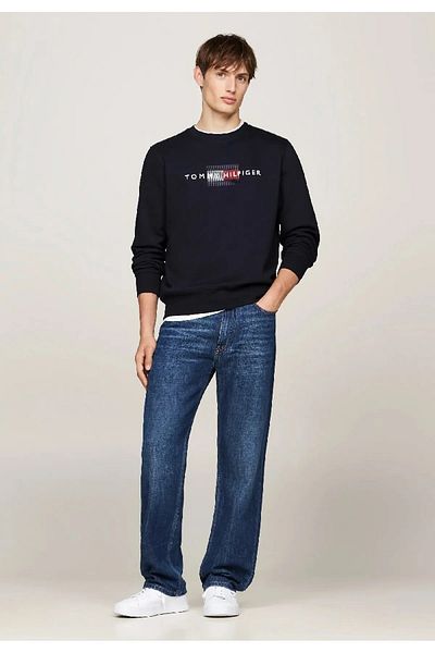 Tommy Hilfiger Sport _TommyHilfiger LOGO Φούτερ με γιακά Polo Pique