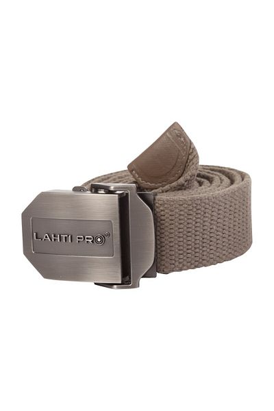 Lahti Pro Polyester-Cotton Belt With Metal Buckle 130Cm / Khaki