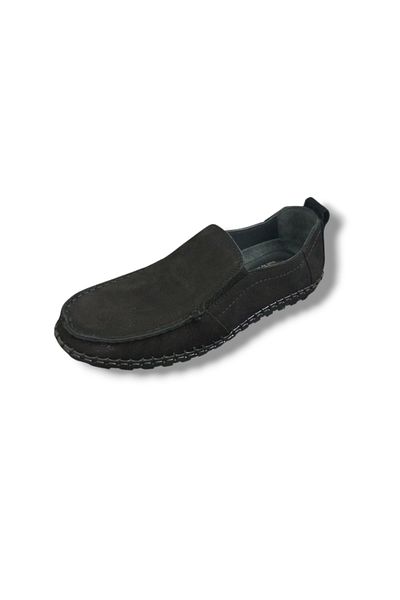 Growish Gr0324 Genuine Nubuck Leather Daily Use Laceless Loafer Men's Shoes