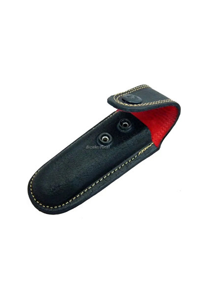 Genel Markalar Hakiki Deri Çakı Kılıfı No:3 - 13 cm, Kemerlikli