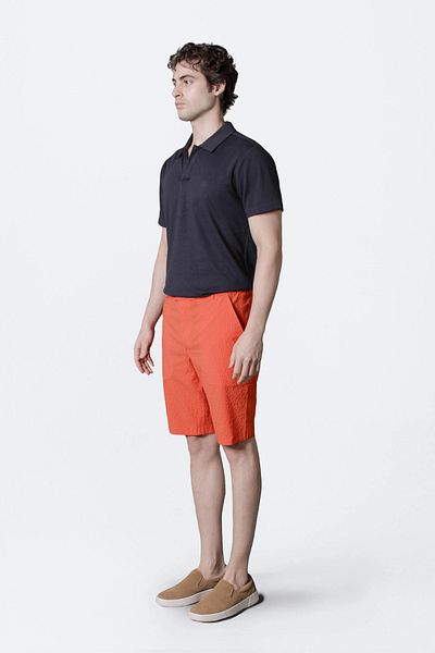 Isaora Woven Regular Fit Normal Waist Pocket Short Men's Short M24S6303 Trr