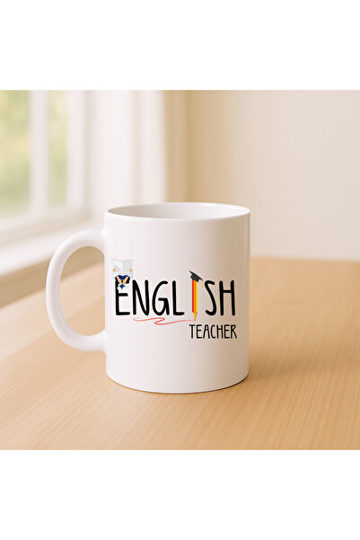 Er-Se Tasarım English Teacher Mug Cup 04, Special Mug Cup for Teacher's Day, ...