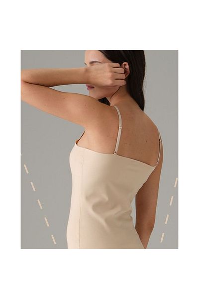 Narnuga Women's Seamless Adjustable Strap Basic Tank Top Ten 9003