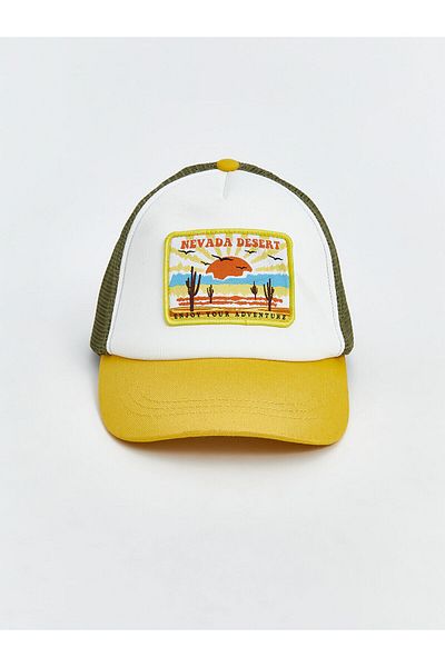 LC Waikiki Embroidered Mesh Detailed Boy's Cap Hat