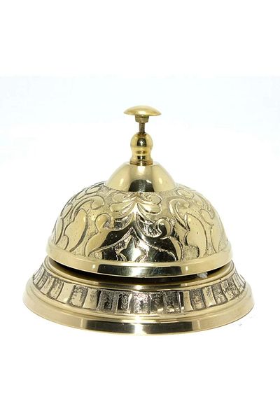 Miyas Brass Reception Bell