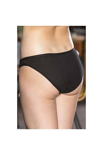 Narnuga Cotton Slip Panties Black (Brf2964)