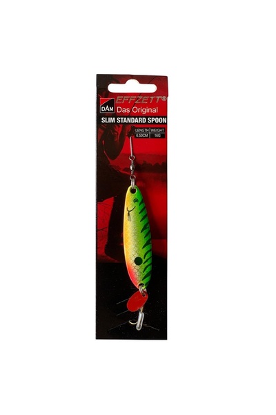 DAM Effzett Standard Spoon Slim 6.5cm 16gr Kaşık Firetiger UV