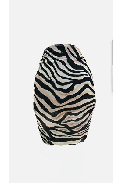 Niceboutique Patterned Chiffon Pareo with Waist Tie (150Cmx50Cm)