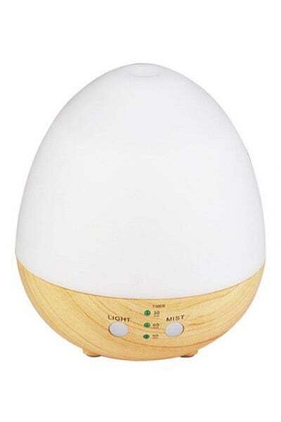HALAMODO Egg Shaped USB Ultrasonic Air Purifier Aroma Diffuser White/Beige