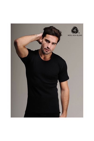 Narnuga Hasyün 2005 Men's Short Sleeve Wool Undershirt