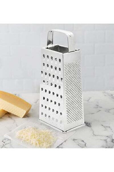 HALAMODO 4 Way Grater Small Silver 19cm