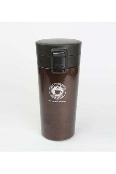 HALAMODO Stainless Steel Thermos With Internal Filter and Safety Lock Multicolor 380ml