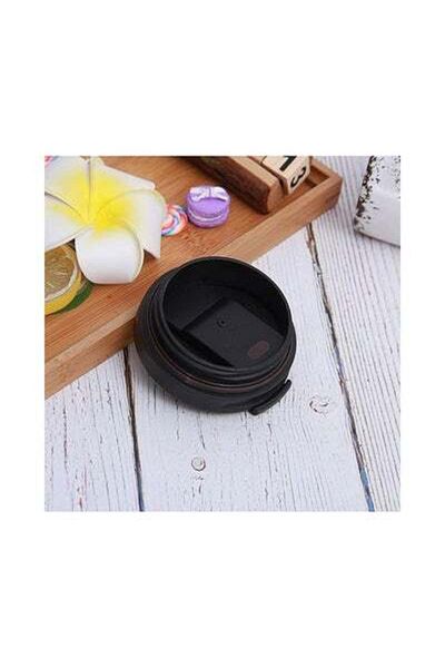 HALAMODO Portable Double-Layer Insulated Thermos Outdoor Flask Bottle Black 20.5x8.8x8.8cm