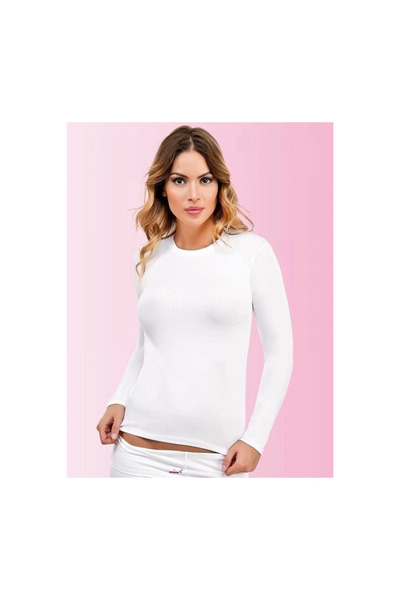 Narnuga 1273 Crew Neck Long Sleeve Badi Undershirt