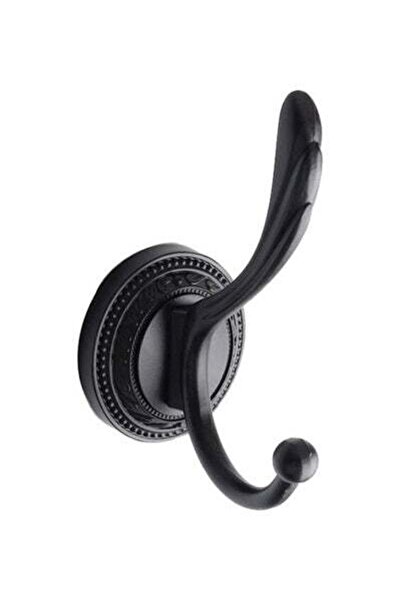 HALAMODO Wall Hanger Hook Black 5x13cm