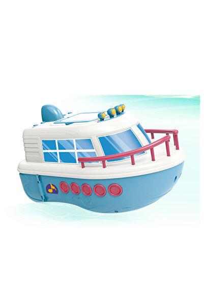 Vardem Party Boat with Sound and Light Accessories White