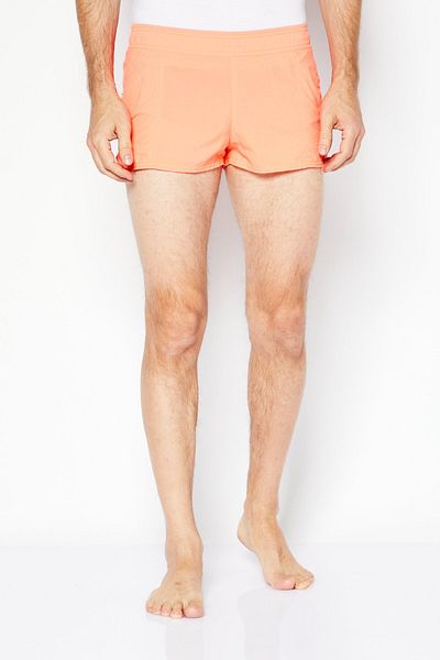 SPEEDO Men Embroidered Logo Board Short Swimwear, Orange