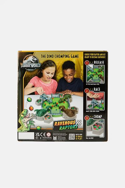 JURASSIC WORLD The Dino Chomping Game