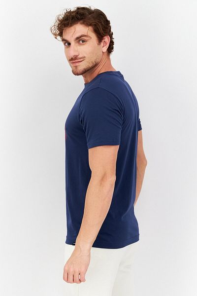 New Balance Men Sportswear Fit Outdoor T-Shirts, Navy Blue
