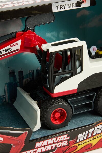 New Boy Nitro2Go Manual Excavator, Multicolor
