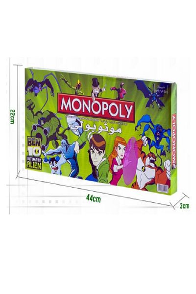 rexa Monopoly Ben 10 Ultimate Alien Edition Board Game – Fun for Kids & Families