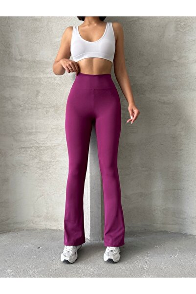 Nordmende Women's High Waist Recovery Spanish Leg Leggings