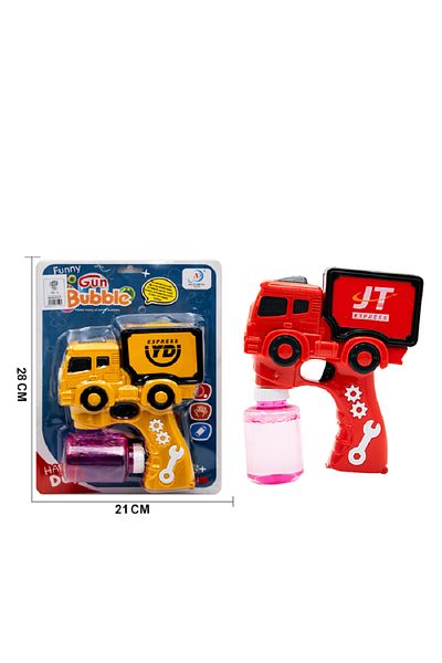 rexa Toy car Fire Engine Soap Blow Bubbles Machine light music Water Kids