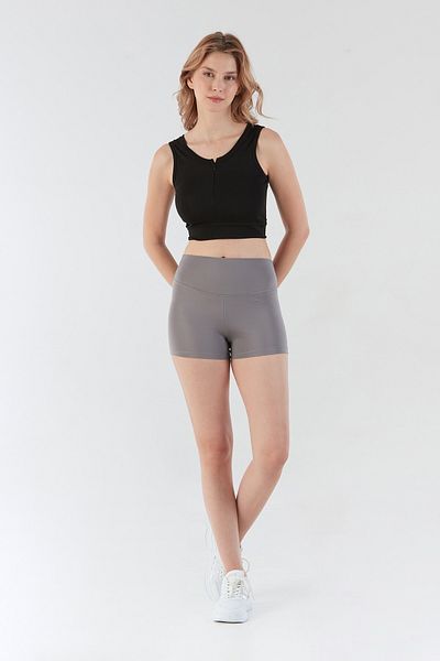 Fulla Moda Body de bază cu fermoar în față