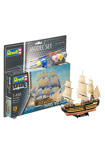 REVELL مجموعة نماذج موديل 1:450 H.M.S. الفوز 65819