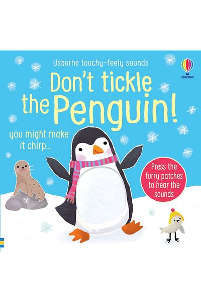 Usborne Carte muzicală - Don't Tickle the Pinguin, Usborne, + 6 luni