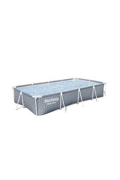 BESTWAY ® 561ft Steel Pro® Dikdörtgen Prefabrik Yer Üstü Havuz 3,66 M X 2,01 ...