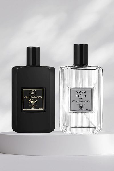 Aqua Di Polo 1987 Aqua di Polo 1987 Gran Paradiso & Black 100 ml EDP Double Men's Perfume Set STCC021378