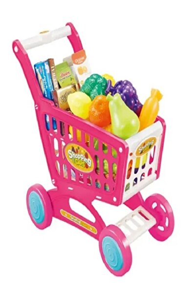 rexa عربة تسوق صغيرة للأطفال في مرحلة ما قبل المدرسة، ألعاب وسلع