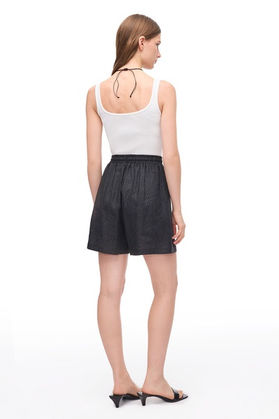 Perspective Μαύρο Gads Άνετο Σορτς Ψηλόμεσο Κοντό Μήκος