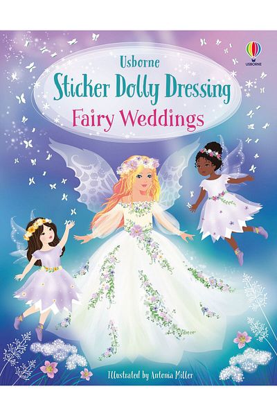 Usborne Sticker Dolly Dressing Fairy Weddings, Usborne, + 4 years