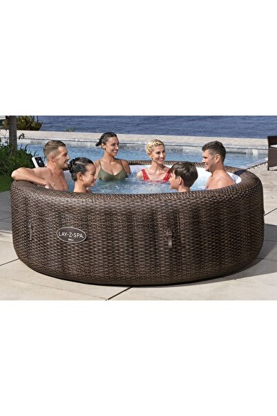 BESTWAY Lay-Z-Spa® Bali Smart AirJet™ 6001P Enerji Tasarruflu Şişme Spa Havuz...