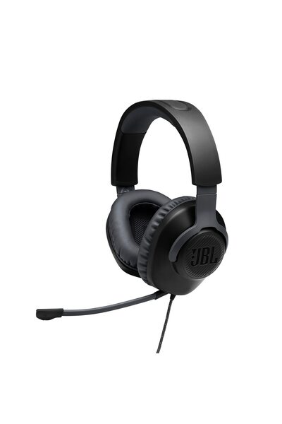 JBL Căști de gaming JBL Quantum 100, Multiplatformă, 3.5mm, Microfon, Negre