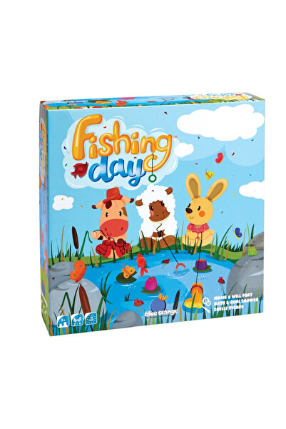 Blue Orange Joc de îndemânare și atenție, ALBASTRU PORTOCALIU - ZIUA DE PESCUIT, + 4 ani