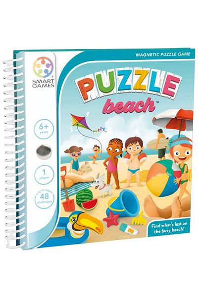 Smart Games Puzzle Beach, Magnetic Game, 6 Years