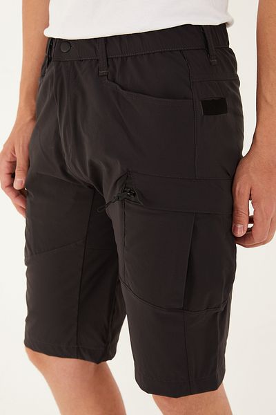 Camp Scoutland Camp725 Outdoor Tactical Water Repellent Καλοκαιρινό ανδρικό τακτικό σορτς από ανθρακί