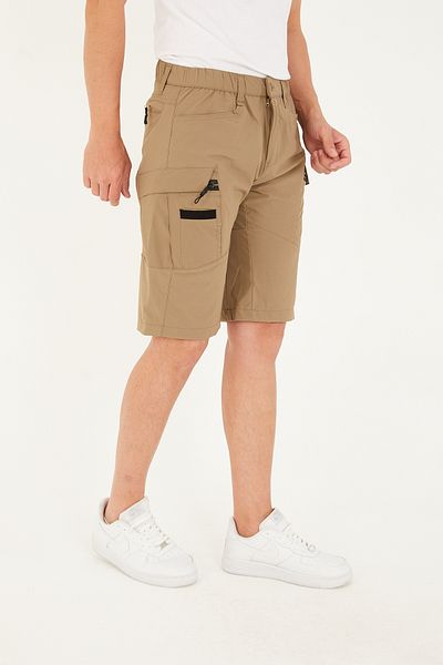 Camp Scoutland Camp725 Outdoor Tactical Water Repellent Καλοκαιρινό Ανδρικό Μπεζ Τακτικό Σορτς