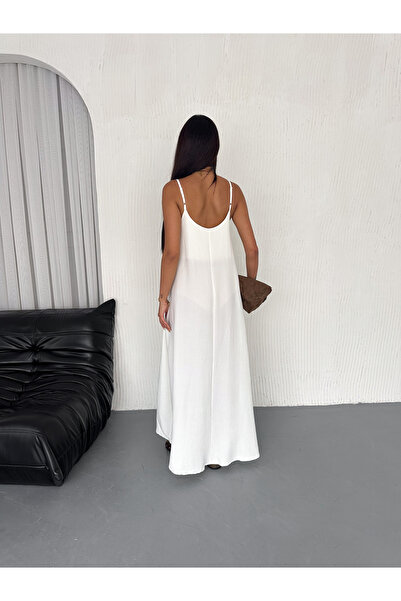 Slim'N Lift Women's Cotton Adjustable Strap Lined Aerobin Casual Dress