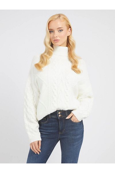 Guess Pulover Ls Cable pentru damă