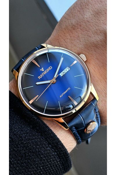 Raymond Rym-250594 Automatic Men's Watch - Japanese Mechanism and 2 Years Warranty